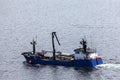 Salmon fishing boat setting out on Tongass Narrows at Ketchikan