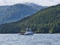 Salmon fishing boat in Southeast Alaska