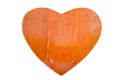 Salmon heart Royalty Free Stock Photo