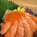 Salmon ikura don.