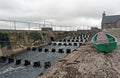 A Salmon Ladder at Loch More, Caithness, Scotland, U.k