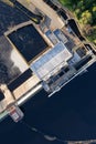 Salmon Ladder at the Pitlochry Dam and Hydro Electric Power Station on The River Tummel Royalty Free Stock Photo