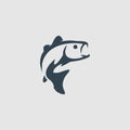 Salmon monogram logo inspiration