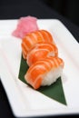 Salmon nigiri