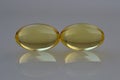 Salmon oil capsules