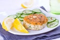 Salmon patty