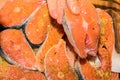 Salmon raw Royalty Free Stock Photo