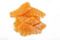 Salmon raw sashimi