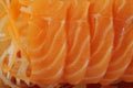 Salmon raw sashimi