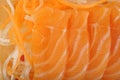 Salmon raw sashimi