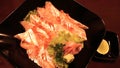 Salmon with rice Japanese Style