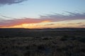 Sunset at Bruneau Dunes State Park Royalty Free Stock Photo