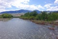 Salmon River - Salmon, Idaho Royalty Free Stock Photo