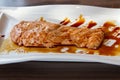 Salmon roasted soy sauce