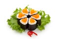 Salmon Roe Roll Royalty Free Stock Photo