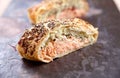 Salmon roulade