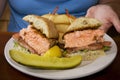 Salmon Sandwich