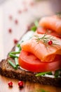 Salmon Sandwich