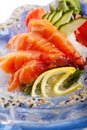 Salmon Sashimi Royalty Free Stock Photo