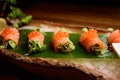 Salmon sashimi special