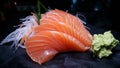 Salmon sashimi Royalty Free Stock Photo