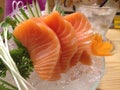 salmon sasimi Royalty Free Stock Photo