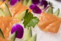 Seafood Sashimi Platter Royalty Free Stock Photo