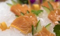 Seafood Sashimi Platter Royalty Free Stock Photo