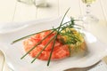 Salmon starter