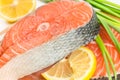 Salmon steak