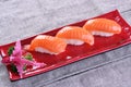 Salmon sushi