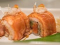 Salmon sushi Royalty Free Stock Photo