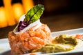 Salmon tartare