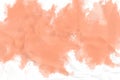 Salmon Watercolor Texture on White Background - Premium Stock Photo