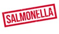 Salmonella rubber stamp Royalty Free Stock Photo