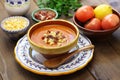 Salmorejo, spanish chilled tomato soup