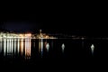 Salo on Lake Garda Italy at night