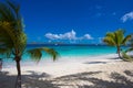 Salomon Beach in the US Virgin Islands National Park on St John in the US Virgin Islands Royalty Free Stock Photo