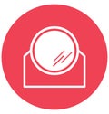 Salon Mirror Isolate Vector Icon Editable Royalty Free Stock Photo
