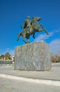 salonica alexander the great sculpture greece