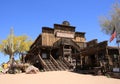 Saloon at Goldfield Ghost Town Royalty Free Stock Photo