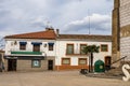 Salorino, Spain - Mar 01, 2023: View of the town, streets, houses and buildings of Salorino in Spain