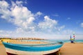 Salou beach in Tarragona Catalonia Spain Royalty Free Stock Photo