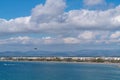 Salou sea view seafront buildings Costa Dorada Spain Mediterranean sea