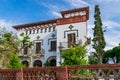 Beautiful houses in Salou Spain Royalty Free Stock Photo