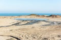 Salse mud pond in Gobustan, Azerbaijan