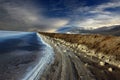 Salt area in Rann of Kutch Royalty Free Stock Photo