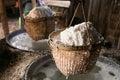 Salt boiling Royalty Free Stock Photo