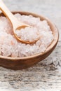 Salt in a bowl Royalty Free Stock Photo