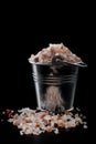 Salt in Bucket Royalty Free Stock Photo